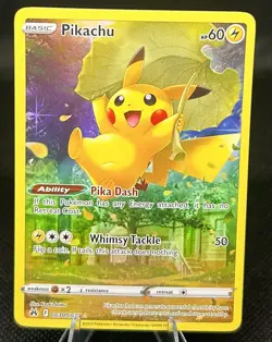 Pokemon Pikachu TCG Crown Zenith: Galarian Gallery GG30/GG70 Near Mint Condition - Image 1