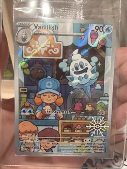 Vanillish 190/182 2025 Holiday Calendar Stamped SEALED Promo Pokemon NM - Image 1