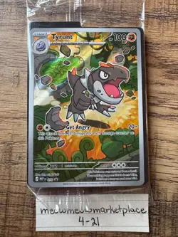 Tyrunt #70 *SEALED- Perfect Order Black Star Promo Holo Pokemon TCG - Image 1