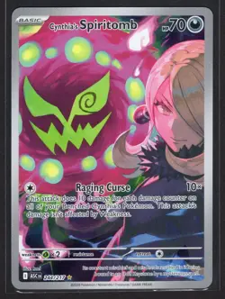 Pokemon Cynthia’s Spiritomb 244/217 Illustration Rare ME: Ascended Heroes NM/M+ - Image 1