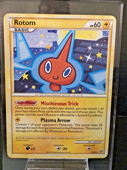 Pokemon TCG Rotom 20/90 Rare Undaunted NM - Image 1