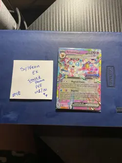 Sylveon ex - (Prismatic Evolutions Stamped) 041/131 Pokemon- Sealed - Image 1