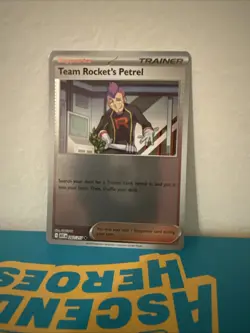 Team Rocket's Petrel 207/217 ASC: Reverse HOLO Uncommon Pokemon - Image 1