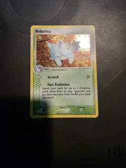 Pokemon TCG Nidorina 40/112 EX Fire Red Leaf Green Reverse Holo - Image 2