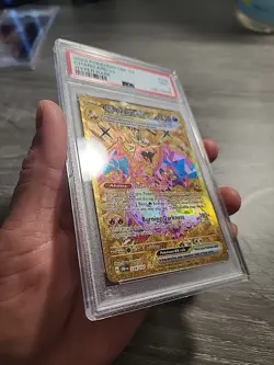 2023 POKEMON OBF EN-OBSIDIAN FLAMES HYPER RARE #228 CHARIZARD EX PSA 9 - Image 2