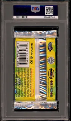Pokemon 1999 WOTC Base Set Venusaur UK Sealed Booster Pack GEM MINT PSA 10 - Image 2