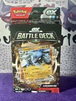Pokemon TCG - Lucario ex Battle Deck - New! Sealed! - Image 1