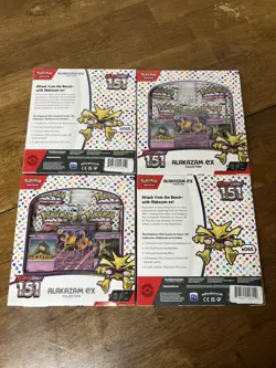 Pokemon TCG: Scarlet & Violet—151 Collection—Alakazam ex NEW SEALED - Image 1