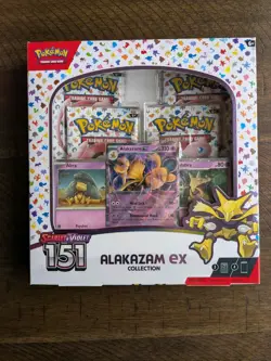 Pokemon TCG 151 Alakazam Ex Collection Box ***Lot Of 4*** - Image 2