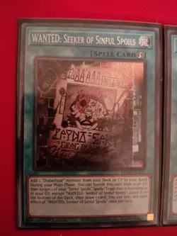 Yu-Gi-Oh WANTED: Seeker of Sinful Spoils Playset MP24-EN122 - Image 2