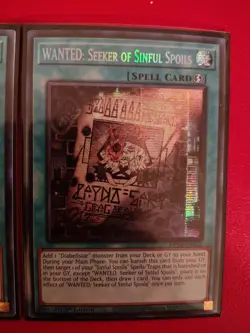 Yu-Gi-Oh WANTED: Seeker of Sinful Spoils Playset MP24-EN122 - Image 4