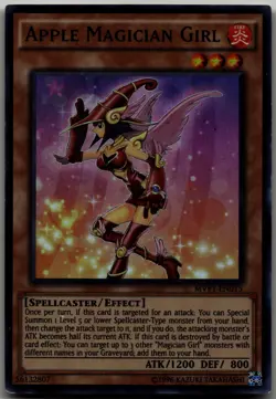 Apple Magician Girl Ultra Rare The Dark Side of Dimensions Movie Pack MVP1-EN015 - Image 1