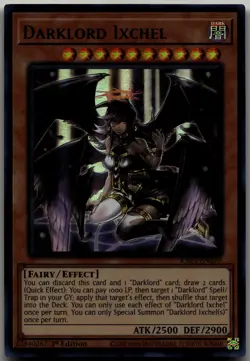 Darklord Ixchel (Ultra Rare) Ultra Rare Rarity Collection 5 RA05-EN010 LP - Image 1