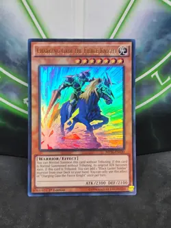 Yugioh Charging Gaia The Fierce Knight MP16-EN120 Ultra Rare 1st Edition NM - Image 1