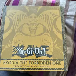Yu-Gi-Oh - Exodia the Forbidden One - 24k Gold Plated Ingot Set Sealed 810/5000 - Image 1