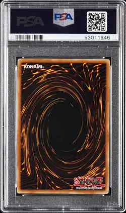 2004 YU-GI-OH! RDS-RISE OF DESTINY DEKOICHI THE BATTLECHANTED LOCOMOTIVE PSA 9 - Image 2