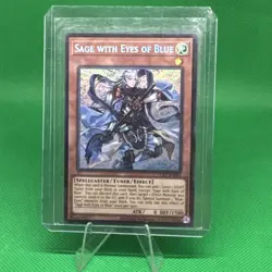 Sage with Eyes of Blue LCKC-EN015 Secret Rare Holo Yugioh Near Mint - Image 1