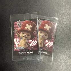 1 One Piece TCG Live Action Chopper Don Card Promo English Sealed 2026 - Image 1