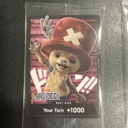 1 One Piece TCG Live Action Chopper Don Card Promo English Sealed 2026 - Image 3