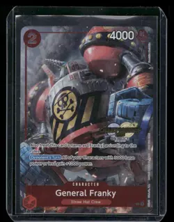General Franky (CS 2023 Event Pack) P-027 - One Piece TCG Promotion Cards - NM/M - Image 1