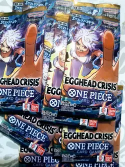 One Piece TCG Egghead Crisis (EB04) Japanese Booster Packs Half Box Sealed x14 - Image 1
