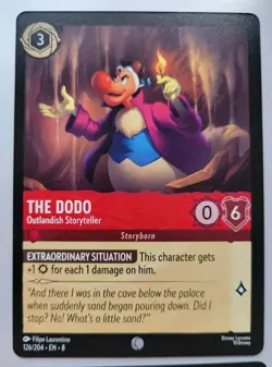 Disney Lorcana TCG - Reign Of Jafar: The Dodo (126/204) - Common - Near Mint - Image 1
