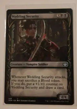 WEDDING SECURITY Innistrad Crimson Vow SHOWCASE MTG Magic the Gathering - Image 1