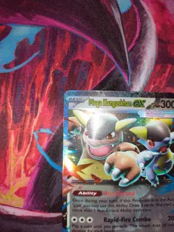 Mega Kangaskhan ex MEP 025 Black Star Promo Pokemon Card - Image 5