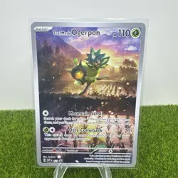 Teal Mask Ogerpon 123 Sv: Scarlet & Violet Promo Cards Holo - Image 1