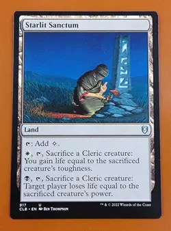 1x Starlit Sanctum | Battle for Baldur's Gate | MTG Magic Cards - Image 1