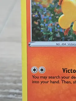 McDonald's 2022 Victini Pokemon TCG Card 5/15 - Image 3