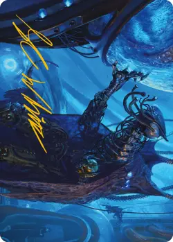 MTG Atmosphere Surgeon Art Card (Gold-Stamped Signature) [Phyrexia: All Will Be - Image 1