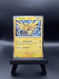 Pokemon Zapdos 157 Scarlet & Violet Promo Cards Holo LP - Image 1