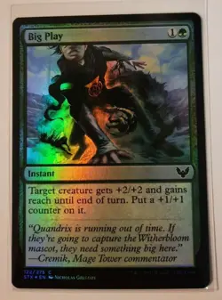 BIG PLAY Magic the Gathering Strixhaven: School of Mages MTG FOIL - Image 1