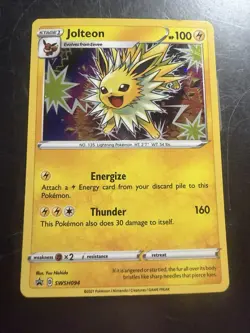 Jolteon SWSH094 SWSH: Sword & Shield Promo Cards Holo - Image 1