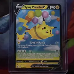 Pokemon TCG Flying Pikachu v Celebrations Holo Ultra Rare Card 006/025 - Image 1