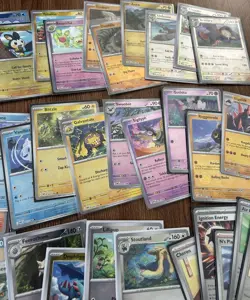 Pokemon TCG Black Bolt & White Flare Pokeball Reverse Holo 42 Card Lot - C/UC/R - Image 3