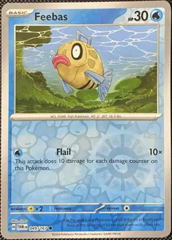 Feebas 049/167 Sv06: Twilight Masquerade Reverse Holo - Pokemon Card - Image 1