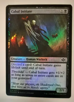 CABAL INITIATE Magic the Gathering Modern Horizons 2 MTG FOIL - Image 1