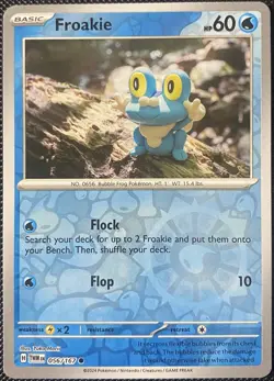 Froakie 056/167 Sv06: Twilight Masquerade Reverse Holo - Pokemon Card - Image 1