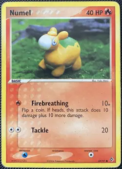 Numel 69 Ex Battle Stadium Regular - Pokemon Card - Image 1
