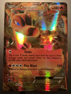 2014 Charizard EX XY29 Black Star Promo Ultra Rare Pokemon TCG Card - Image 1