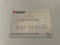 Katara, Seeking Revenge Gold Stamped Art Series Card MTG Avatar: TLA Nm/M - Image 2