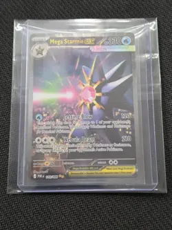 Pokemon Mega Starmie EX 118/088 SIR - Perfect Order NEAR MINT EXCELLENT CARD - Image 1