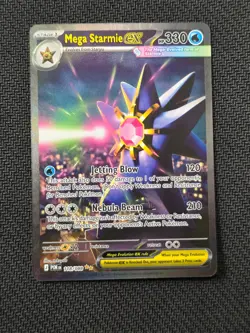 Pokemon Mega Starmie EX 118/088 SIR - Perfect Order NEAR MINT EXCELLENT CARD - Image 2