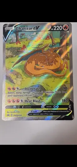 Charizard V SWSH260 SWSH: Sword & Shield Promo Cards Holo - Image 1