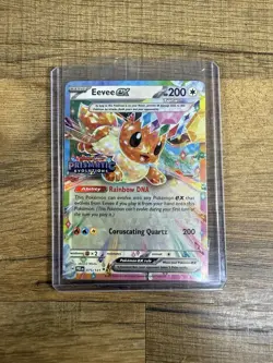 Pokemon TCG Eevee ex - 075/131 (Prismatic Evolutions Stamp) Promo Card SEALED - Image 1