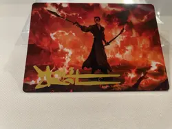 Zuko, Conflicted Art Card (Gold-Stamped Signature) Art Series Avatar Magic MTG - Image 2