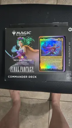Magic: The Gathering Final Fantasy VI Terra, Herald of Hope Commander Deck Foil - Image 1