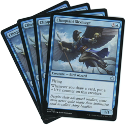 x4 Clinquant Skymage (Foil) - Foundations - Magic the Gathering (MTG) - Image 1